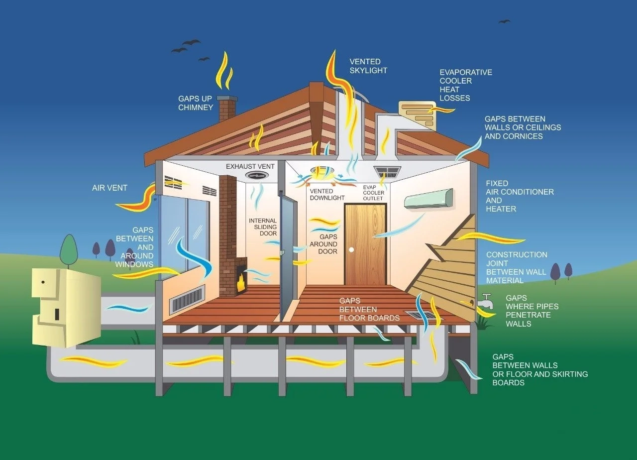 Building Envelope Air Sealing Strategies