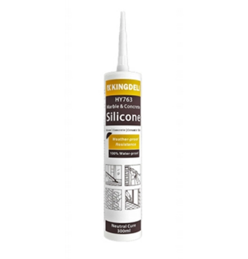 HY-763 Silicone Sealant for Marble and Concrete