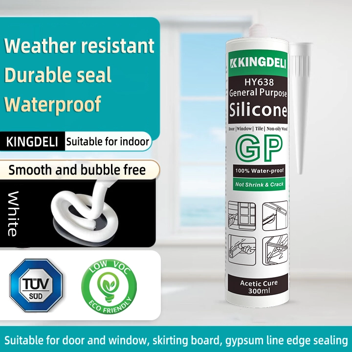 HY-638 Economic General Purpose Acetic Silicone Sealant