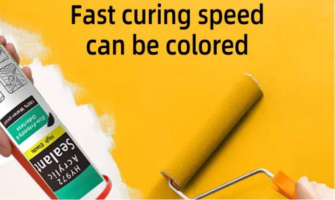 Paintable Acrylic Silicone Sealant for Smooth Cabinet and Wardrobe Finishes