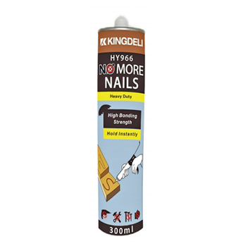 No More Nails Holds the Paint, Not the Wall